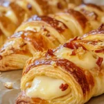 Flaky puff pastry filled with creamy cheese filling, perfect for an easy breakfast Danish.