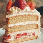 Delicious strawberry honeybun cake with a cinnamon swirl and sweet strawberry glaze on top. Perfect dessert for any occasion.