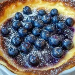 Blueberry Lemon Dutch Baby