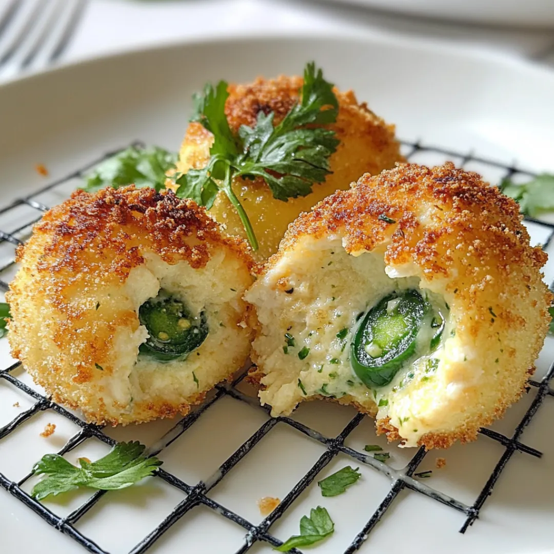 Smoked Jalapeno Popper Chicken Bombs wrapped in crispy bacon with creamy cheese and jalapeno filling. Perfect for BBQ.