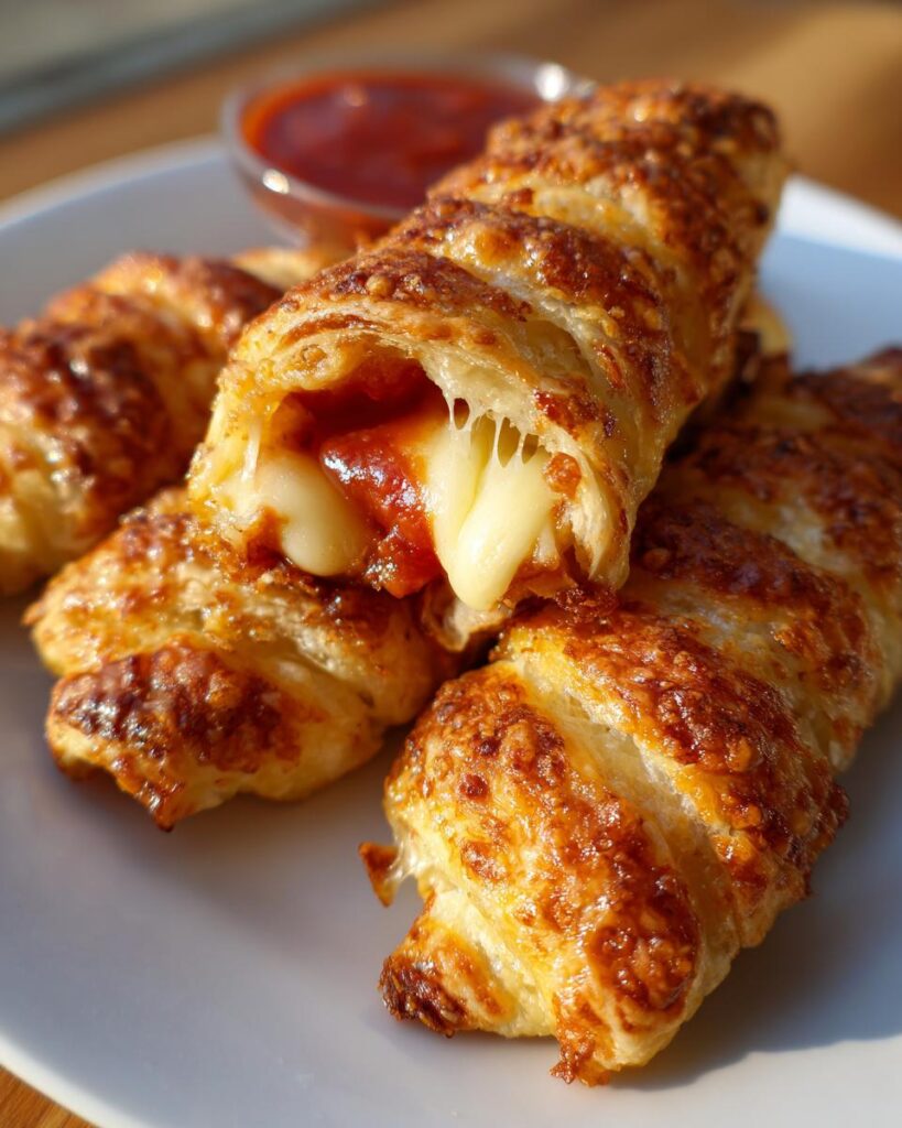 Mummy Mozzarella Sticks: 3-Ingredient Halloween Appetizer
