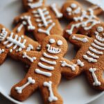 Spooky Skeleton Gingerbread Cookies for Halloween