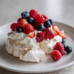 Fourth of July Berry Pavlova