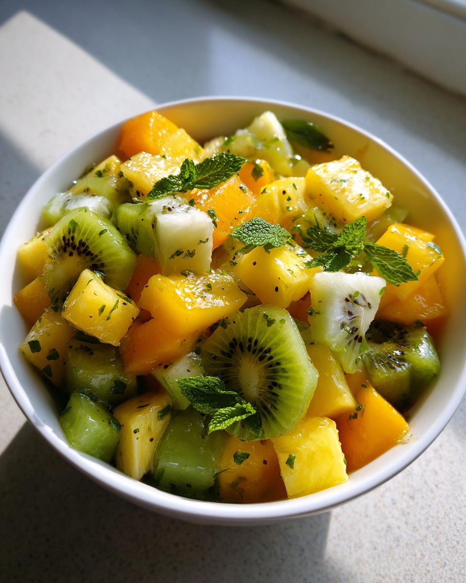 Tropical Fruit Salad with Lime