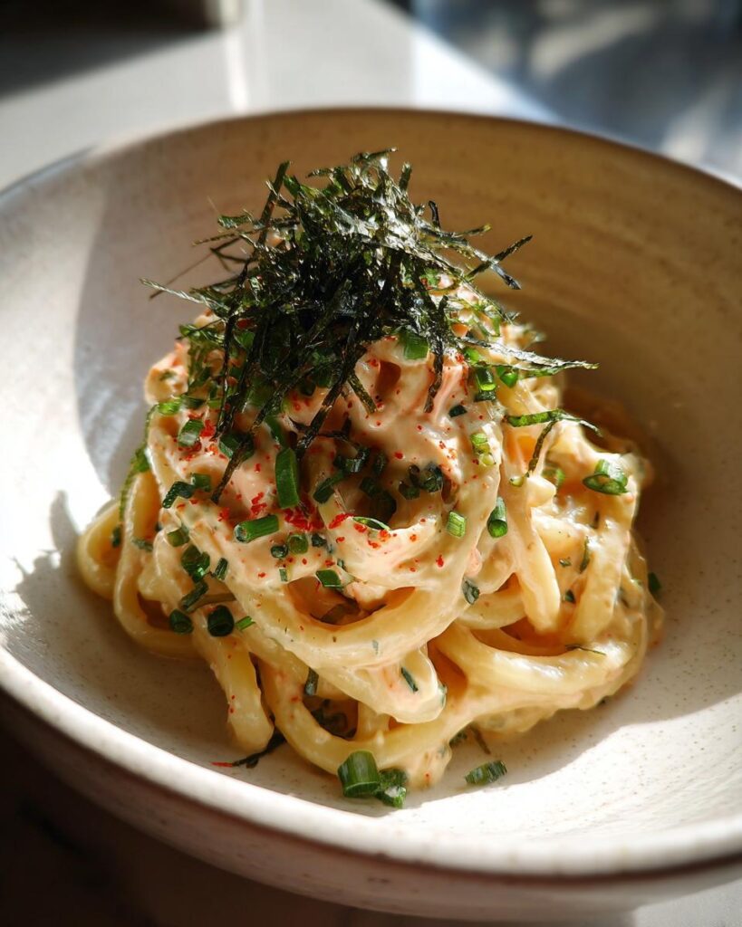 Amazing Creamy Mentaiko Udon: 15 Min Recipe