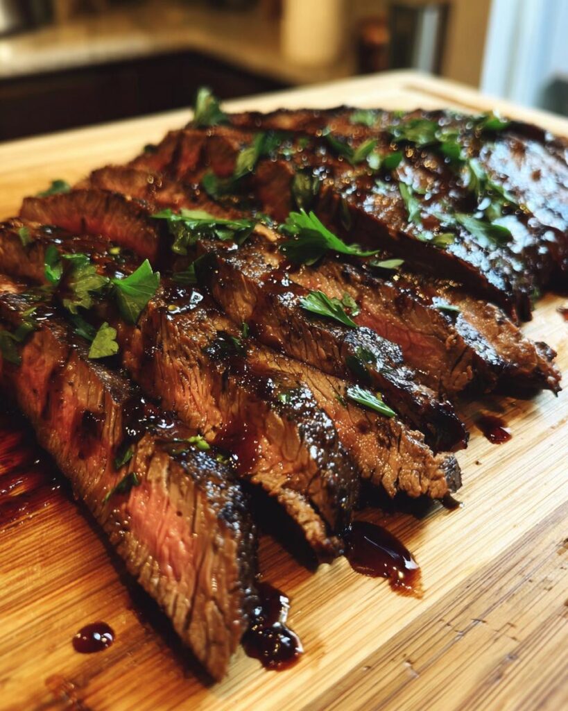 Amazing Lemony Flank Steak: 1 Flavor Secret