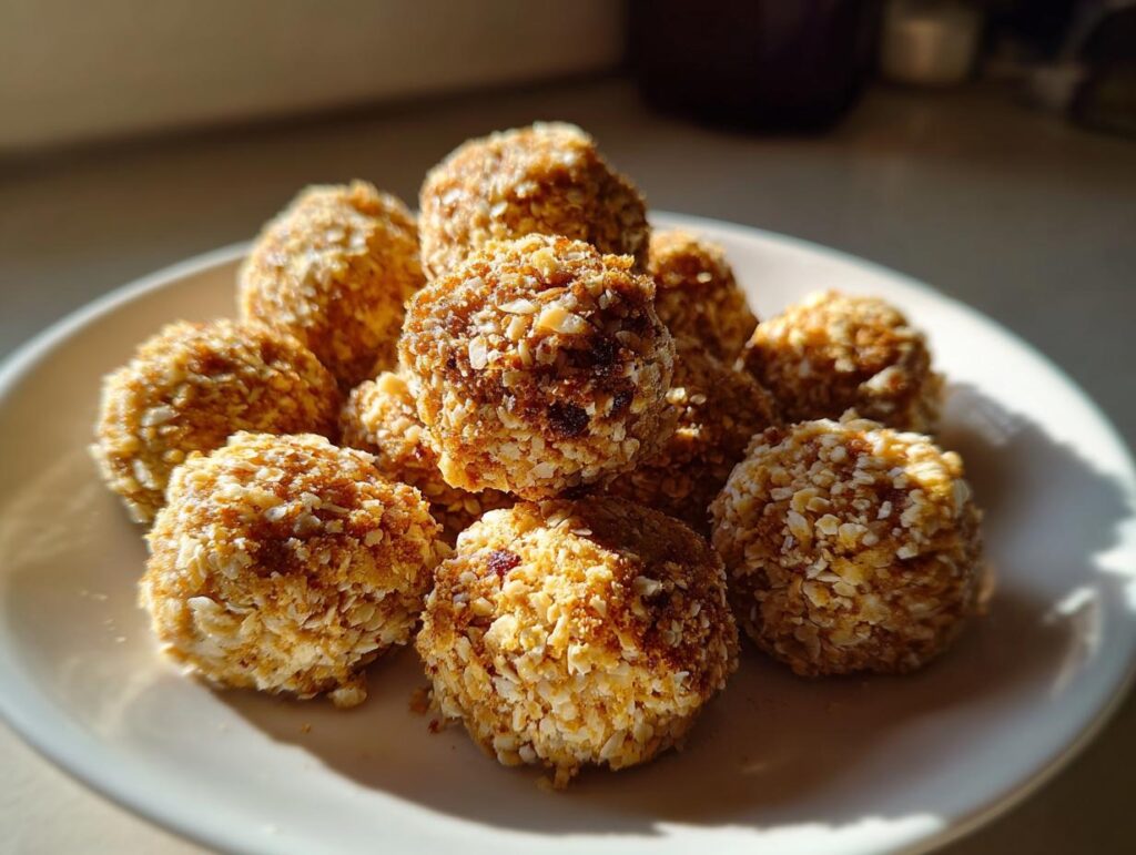 Pile of homemade Chicken Liver Cat Treats on a white plate, ready to be enjoyed.