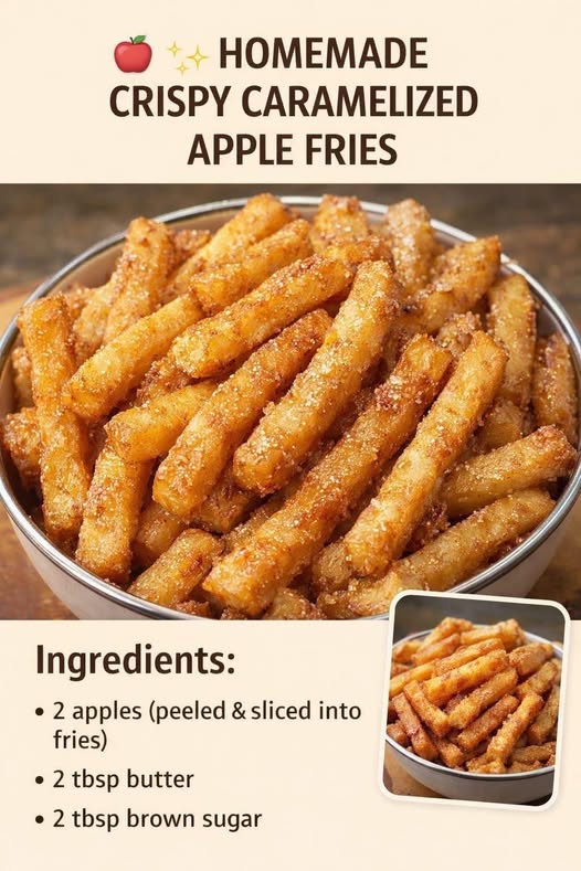 Apple Fries — Crispy, Sweet & Fun Favorite